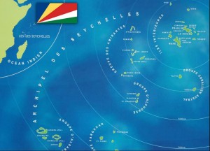 carte Seychelles