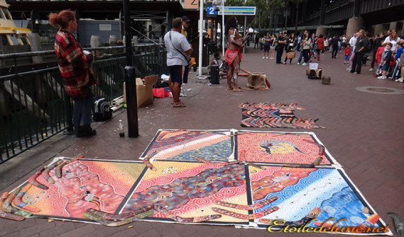 Sydney_la rue art aborigene