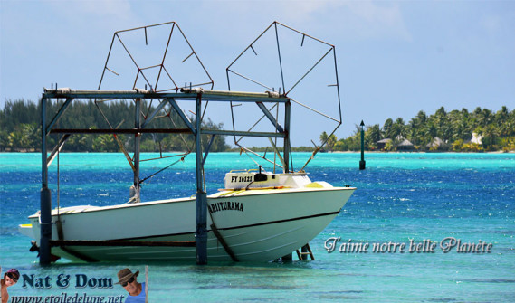 Couleurs lagon de Bora Bora