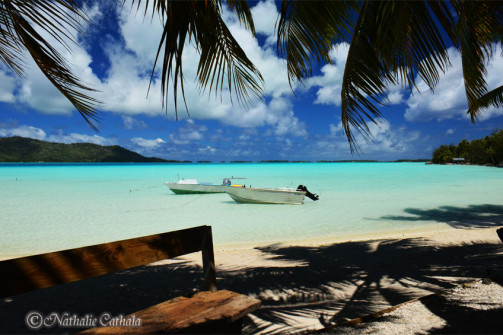 Couleurs lagon de Bora Bora
