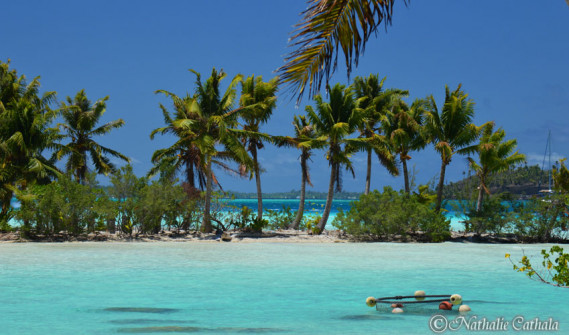 Couleurs lagon de Bora Bora