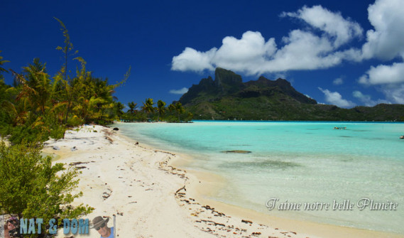 Couleurs lagon de Bora Bora