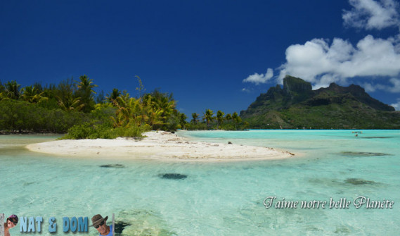 Couleurs lagon de Bora Bora