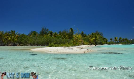 Couleurs lagon de Bora Bora