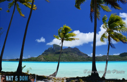 Couleurs lagon de Bora Bora