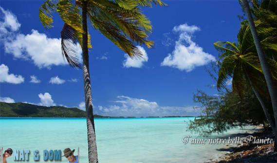 Couleurs lagon de Bora Bora