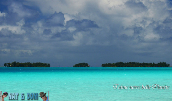 Couleurs lagon de Bora Bora
