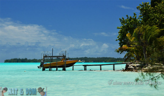 Couleurs lagon de Bora Bora