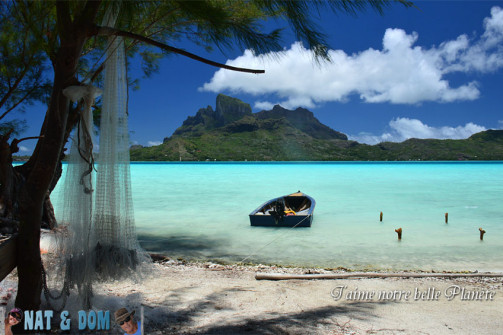 Couleurs lagon de Bora Bora