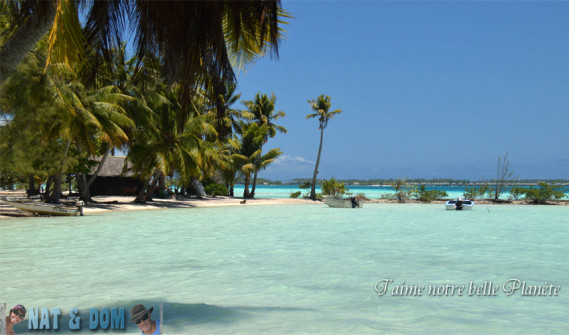 Couleurs lagon de Bora Bora