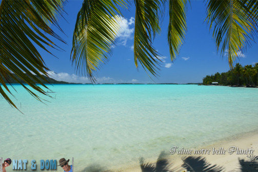 Couleurs lagon de Bora Bora