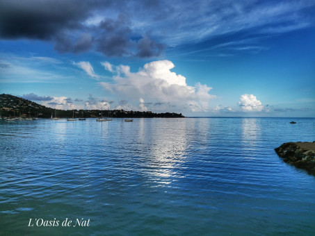 Reflets paisibles, douceur tout en bleu