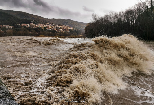 Tempête Gloria, janvier 2020, Le Tech n'aura jamais ronflé autant