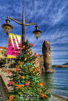 Collioure à Noël 2019