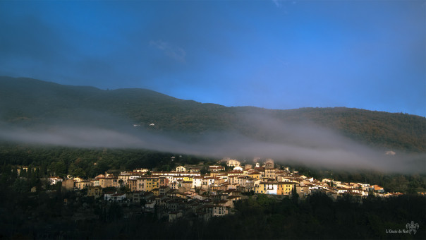 Nappe de brouillard sur Palalda le soleil revient