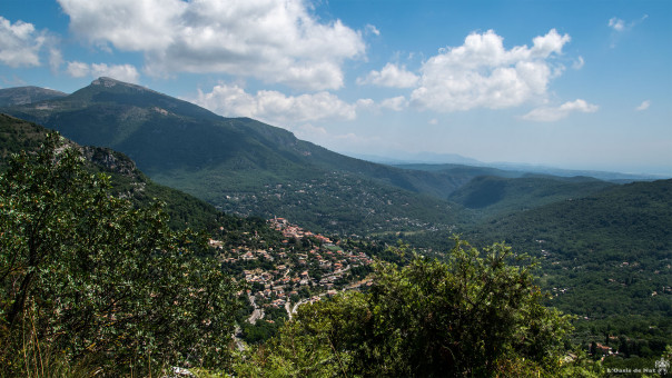 Panorama sur Bar sur Loup