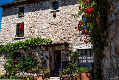 Maisons médiévales magnifiquement entretenues