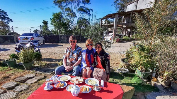 Petit déjeuner en famille avec Shiromi