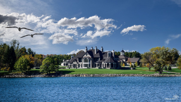 Du grand luxe au bord du lac