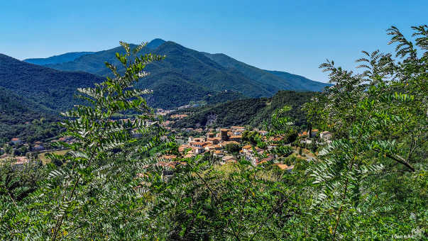 Dans la descente, vue sur Palalda