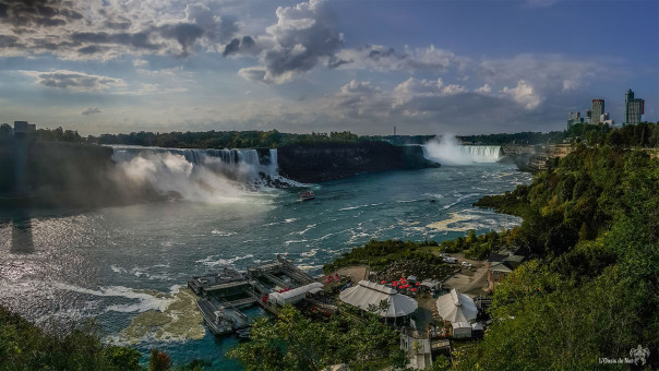 La frontière entre USA et Canada