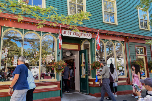 Le magasin de Noël ouvert toute l'année à Niagara on the Lake