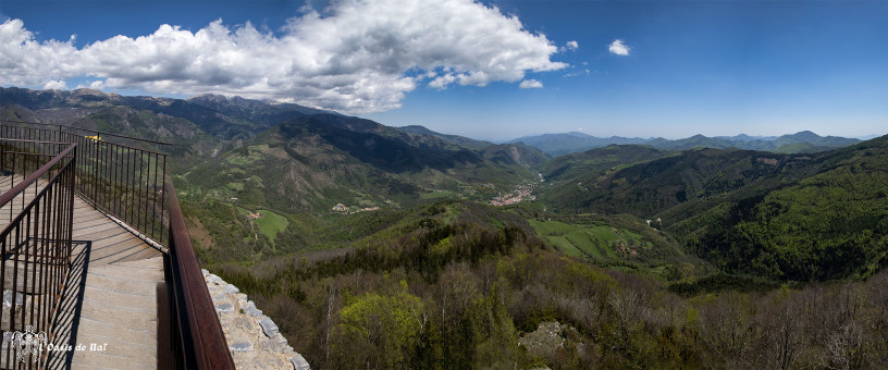 La vallée du Haut Vallespir jusqu'au sommet des Albères